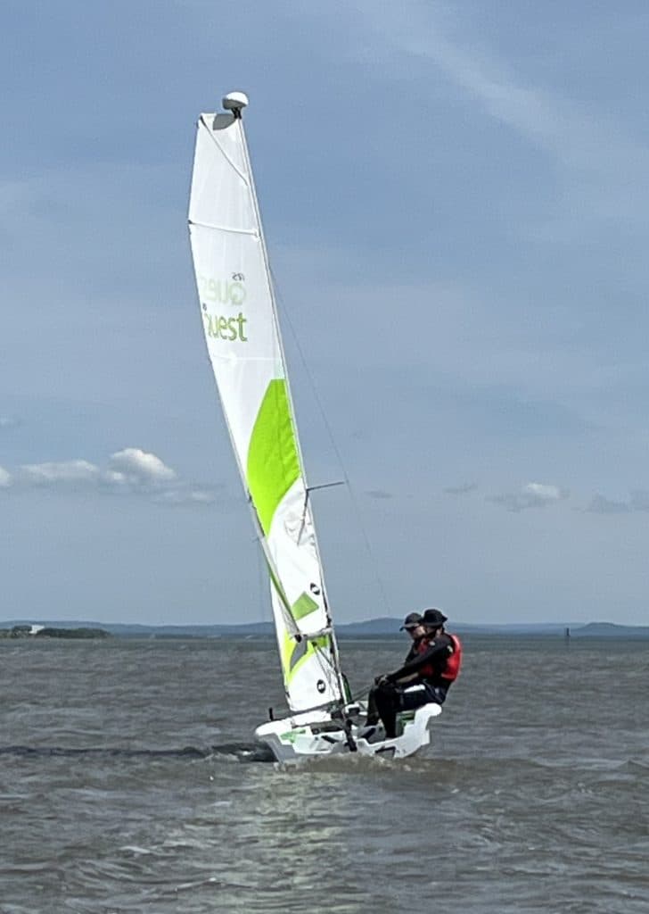 Tidal dinghy training